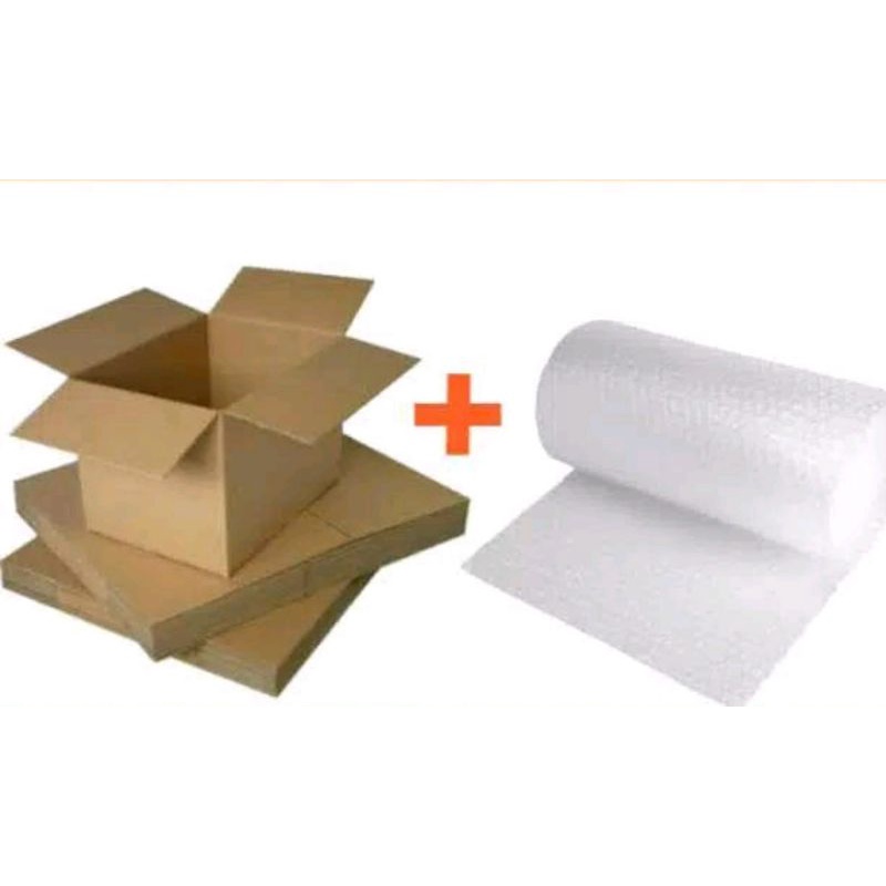 

KARDUS PLUS BUBBLE WRAP TAMBAHAN PACKING