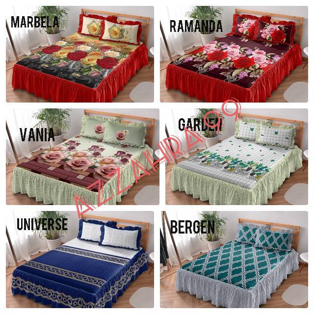 Sprei Rumbai Kintakun Queen Uk 160 x 200