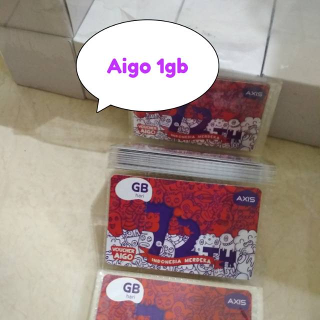 VOUCHER AIGO AXIS 1 GB