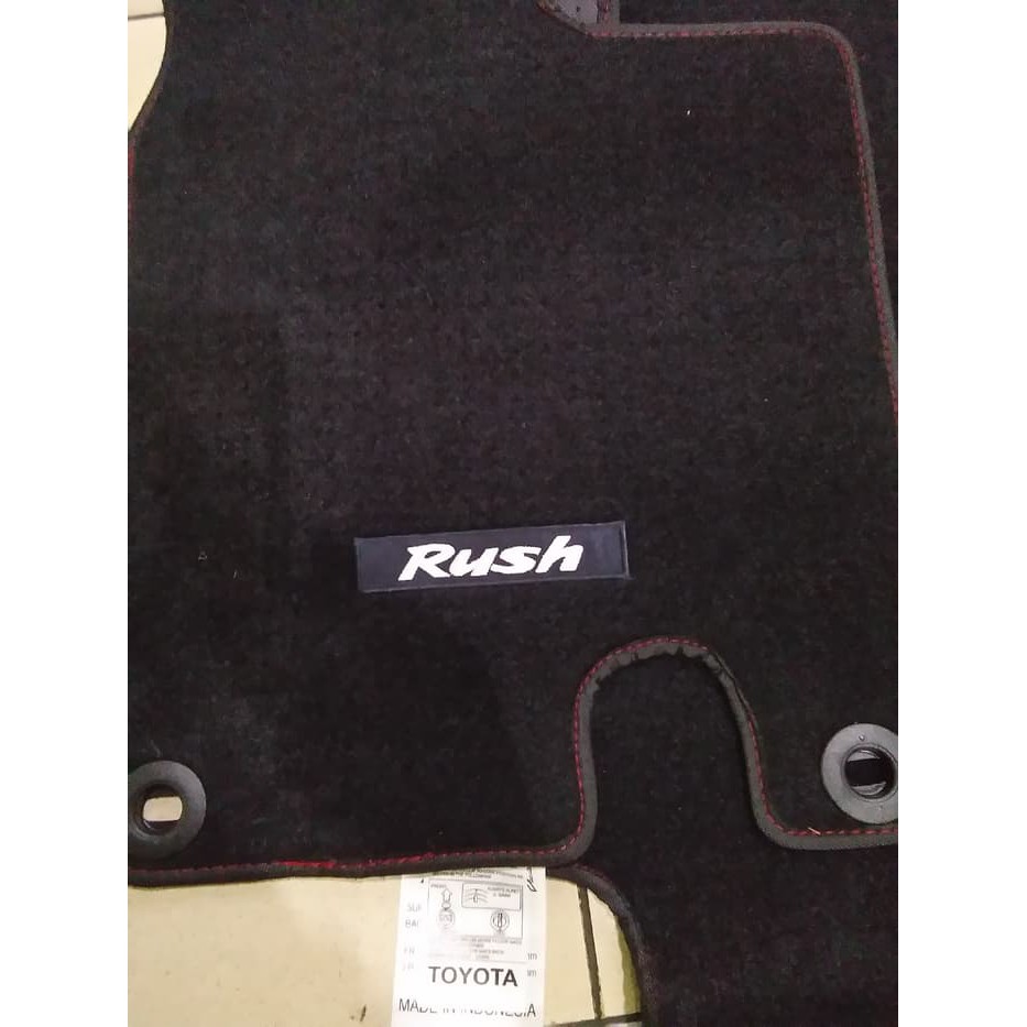 TERBARU karpet Bludru Toyota Rush Bawaan asli DISKON