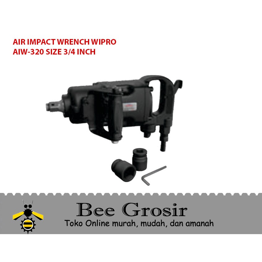 Air Impact Wrench 3/4 Inch WIPRO AIW320 AIW 320