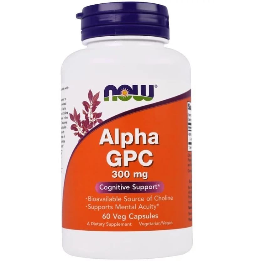 Now Foods Alpha GPC 300mg 60 Veg Cap Untuk Ketajaman Otak ORI USA Now Alpha GPC 300 Mg