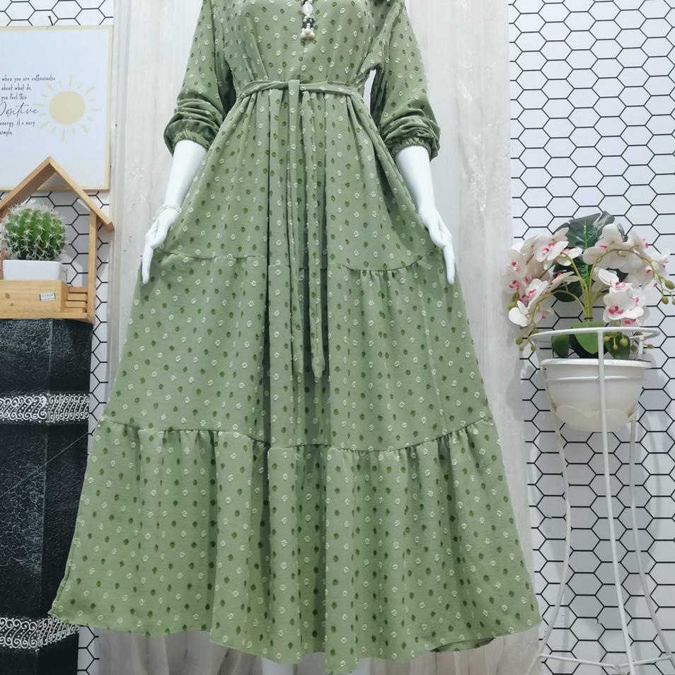 DRESS CRINKLE URAGIRI MAXY TIMBUL/GAMIS CRINKLE RUBY URAGIRI/GAMIS CRINKLE RUBY MURAH "LVA.10Jn22ž"