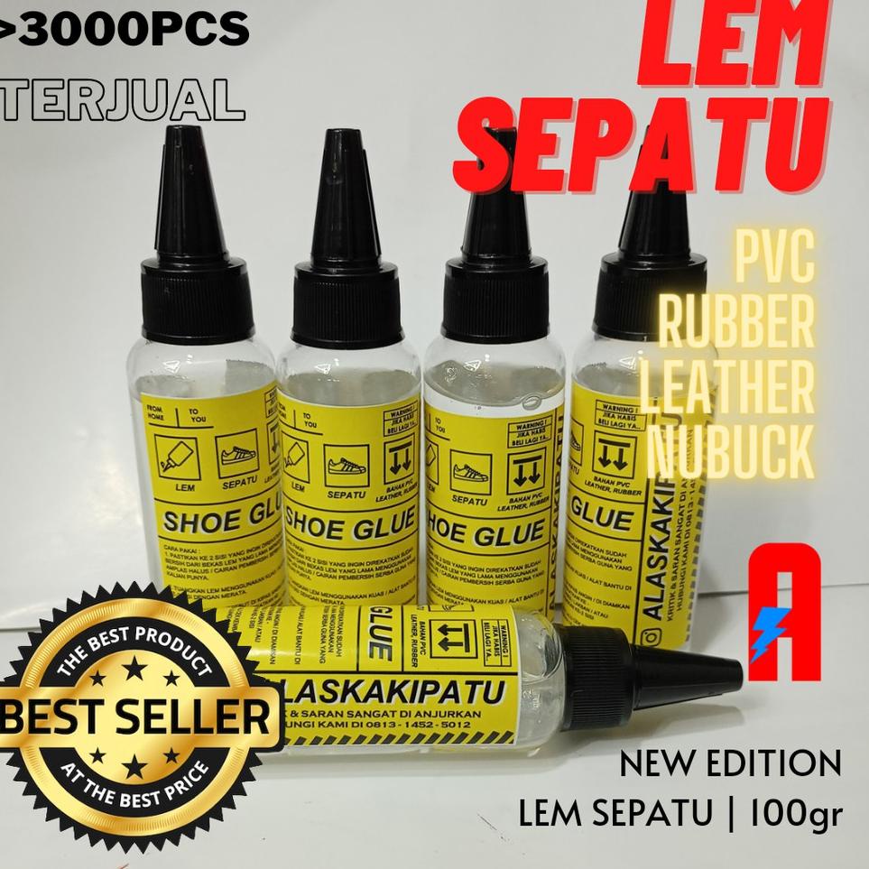 

[PRODUK F9CGF] Lem sepatu magic glue untuk reglue lem bening KFT