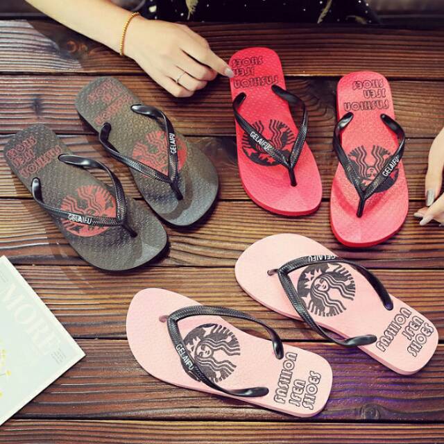 Acc0057 sandal  jepit  musim panas Shopee  Indonesia