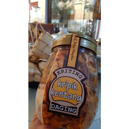

KRIPIK KENTANG DAGING KRITING