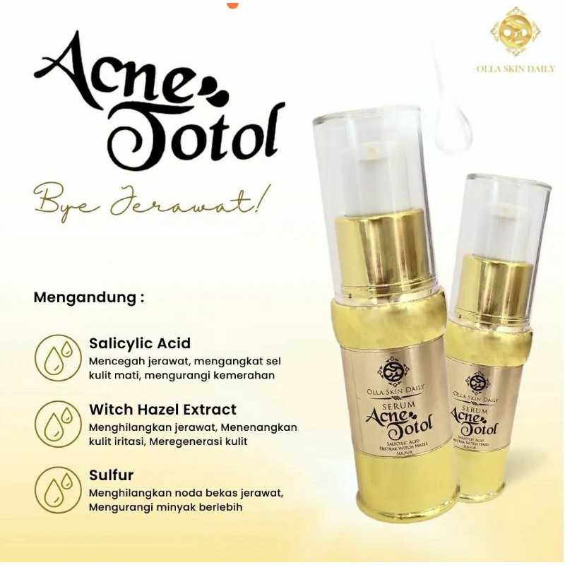 OLLA SKIN DAILY - NEW ACNE TOTOL REBORN OSD Olla Skin Daily untuk wajah jerawat ED NOV 2028