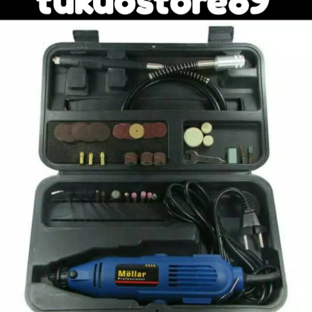mini grinder MOLLAR / mini grinder set / bor cun porting / mesin bor tuner