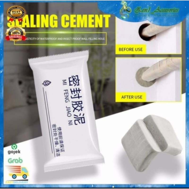 Semen Lem Perbaikan Lubang AC Dempul Padat Tembok Sealant Perekat Tahan Air