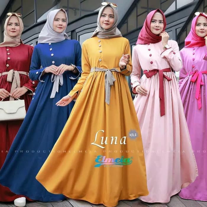 Baju Gamis Syari Hijab Syari Dress Pesta Baju Pesta