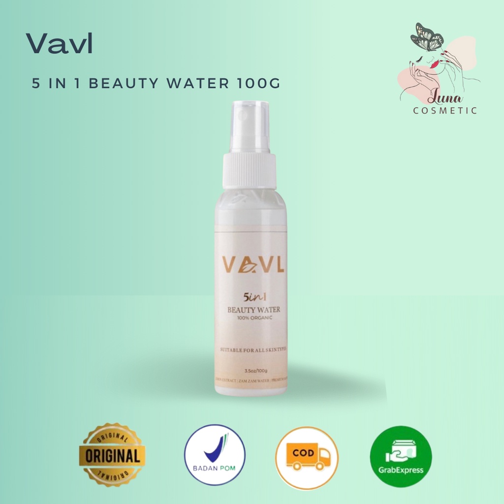 VAVL Beauty Water with ZAM ZAM and SAFFRON by Virginy Valentine 100% ORGANIC &amp; ORIGINAL