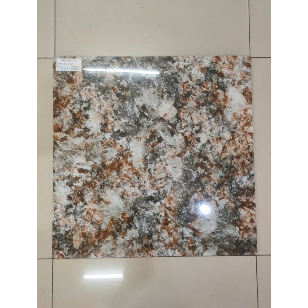 Granit 60x60 corak marmer KIA Lava Brown