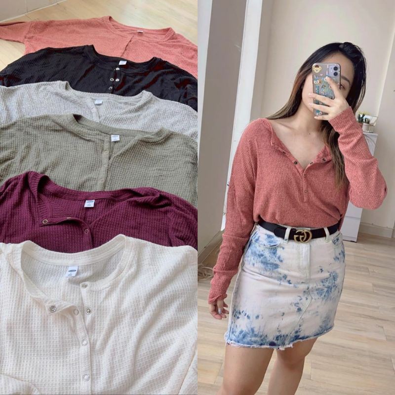 Oldnavy Waffle Knitted