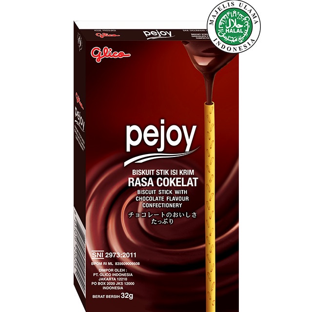 

POCKY PEJOY STIK COKELAT 37 GRAM