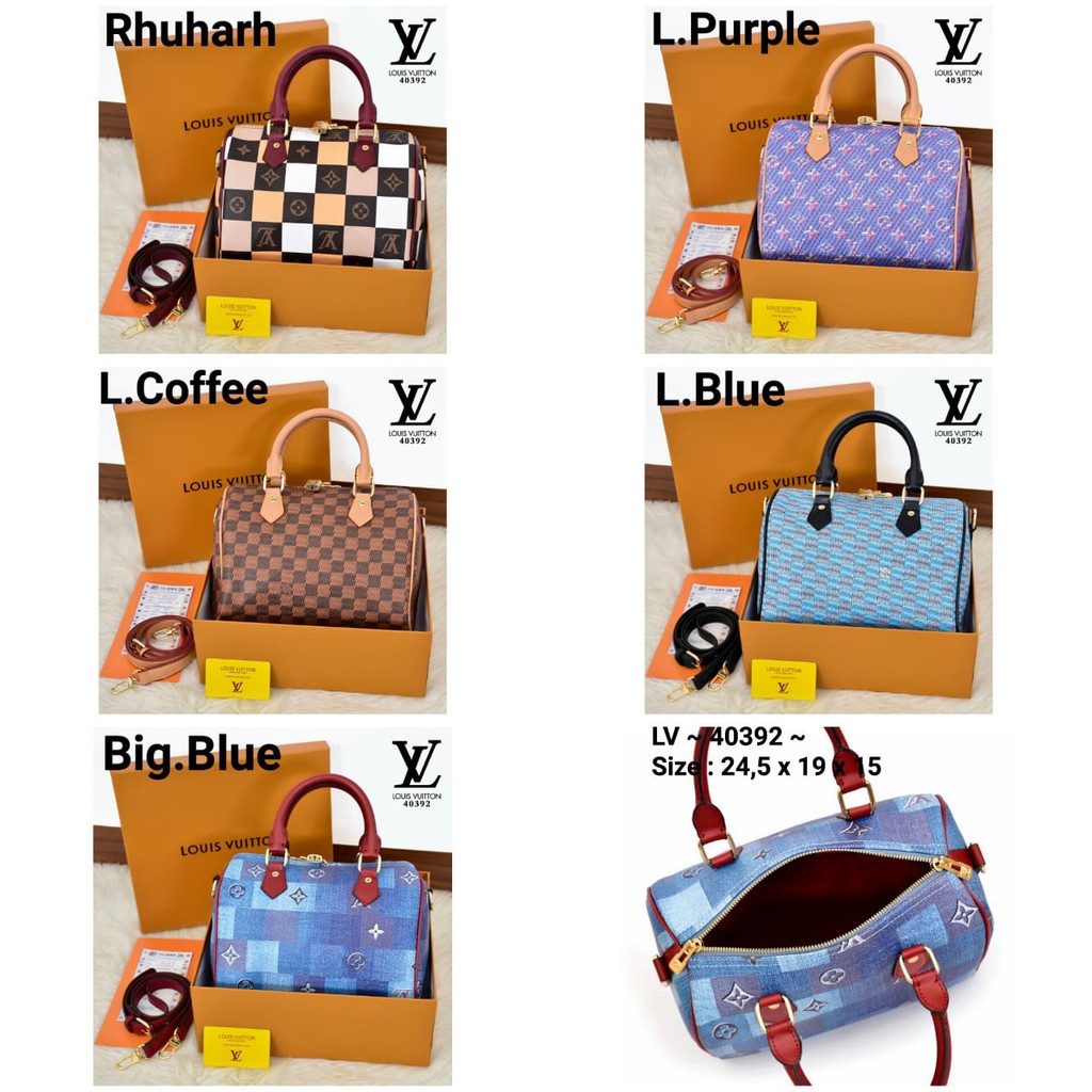 BISA*TAWAR*4/JAN* LV On The Go Monogram Giant Speedy Bag Series ~ 40392 ~