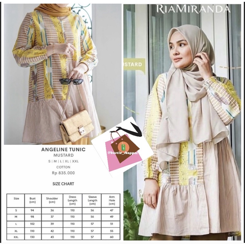 NEW SALE❣️Angeline Tunic Ria Miranda Abrea