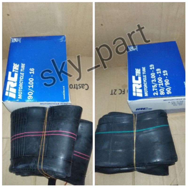 SET BAN DALAM KLX IRC 90/100 RING 16 DAN 2.75/3.00 RING 19 IRC