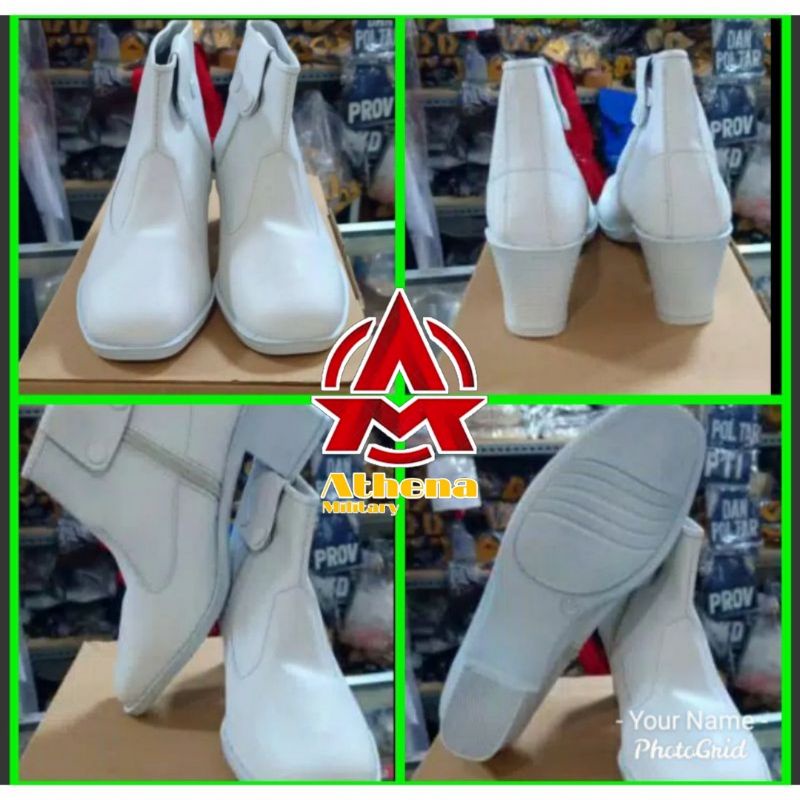 Sepatu PDL Wanita Putih