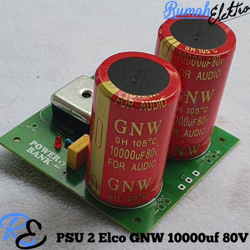 Kit PSU 2 Elco GNW 10000uf 80V