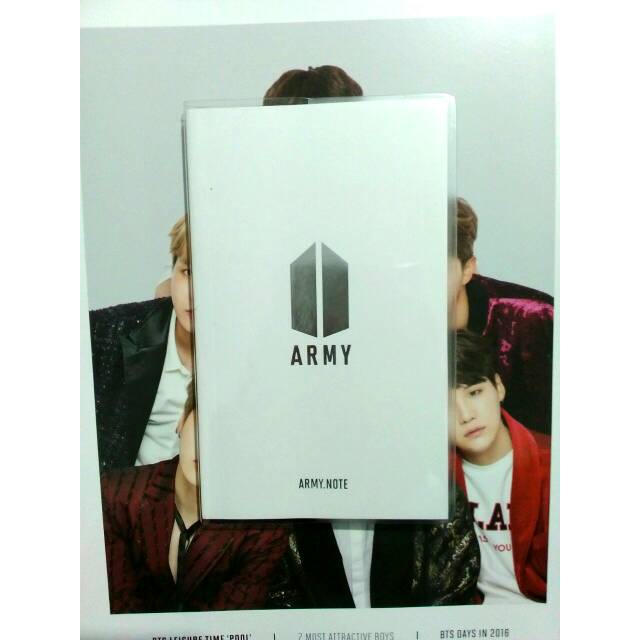 BTS 4TH ARMY ZIP NOTES