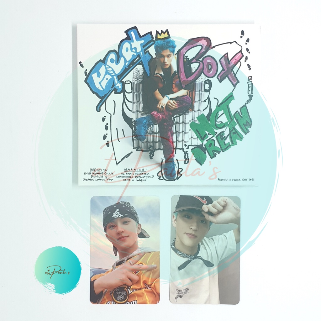 [UNSEALED] NCT DREAM - BEATBOX (Digipack Ver.) MARK SET