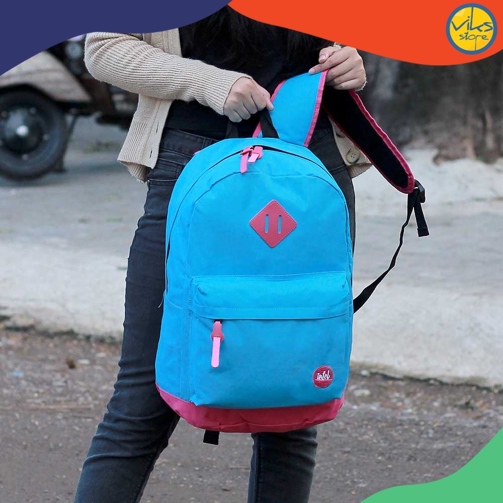 Tas Ransel Wanita Tas Backpack Punggung Cewek Perempuan Laera Bag SMM352 Kuliah Sekolah