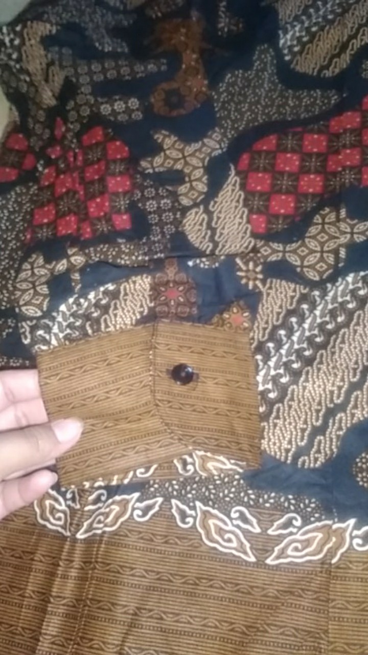 Maura Couple - Sania Ruffle Batik Couple Ori Ndoro Jowi Garansi Termurah Shopee - Aziza Batik Couple