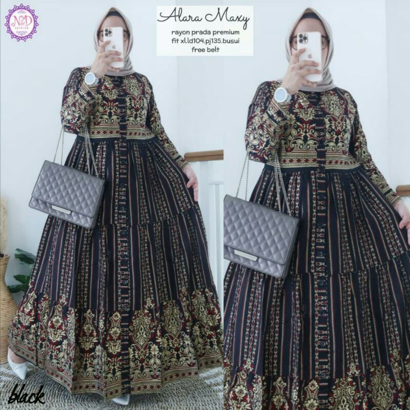 ALARA Maxi Dress Wanita Muslim