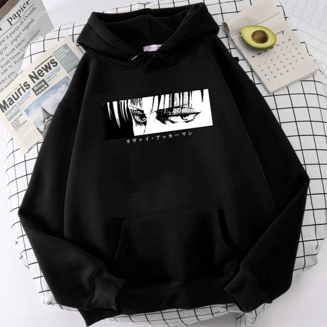 Sweater ATTACK ON TITAN Oblong / Hoodie LEVI ACKERMAN Jumper