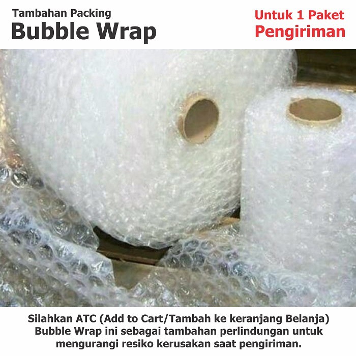 

Bubble Wrap Untuk tambahan Pengepakan