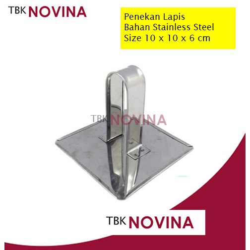 PENEKAN LAPIS LEGIT STAINLESS STEEL