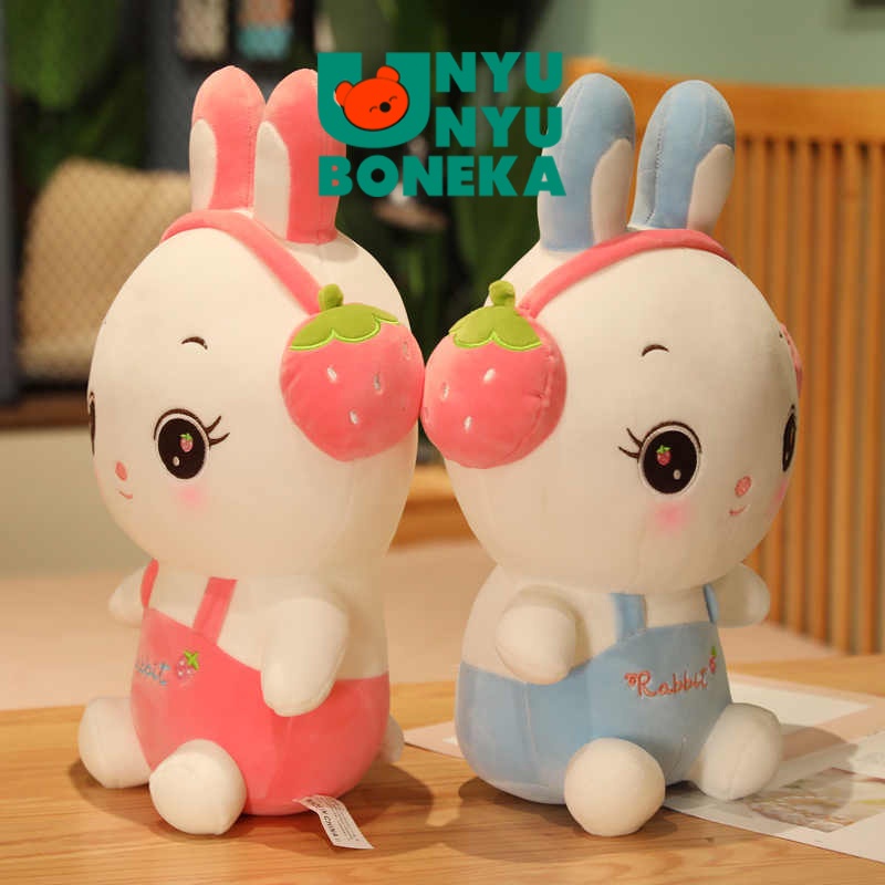 Boneka kelinci rabit impor earphone 45Cm kado ultah pig rabbit kado souvenir