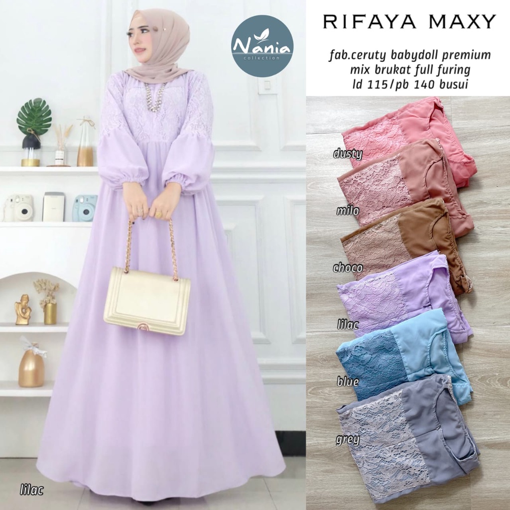 RIFAYA MAXI DRESS ORIGINAL NANIA