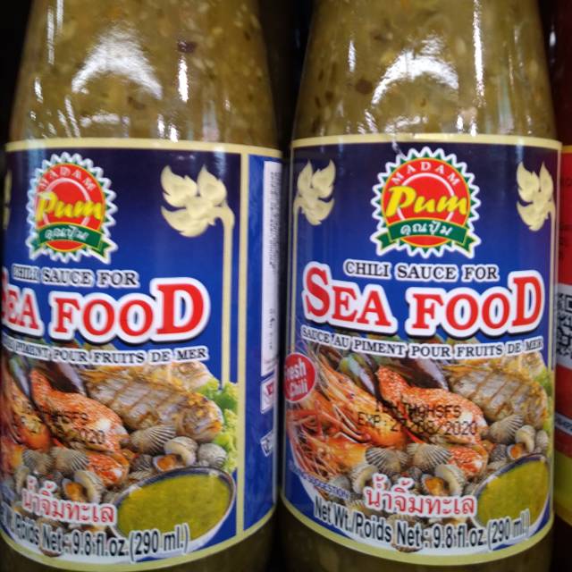 

Madam chili sauce sea food 290ml import saus sambal