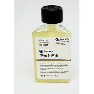 

Varnish For oil Color M0-2021 Maries / Pengencer Cat Minyak / Vernish Doff