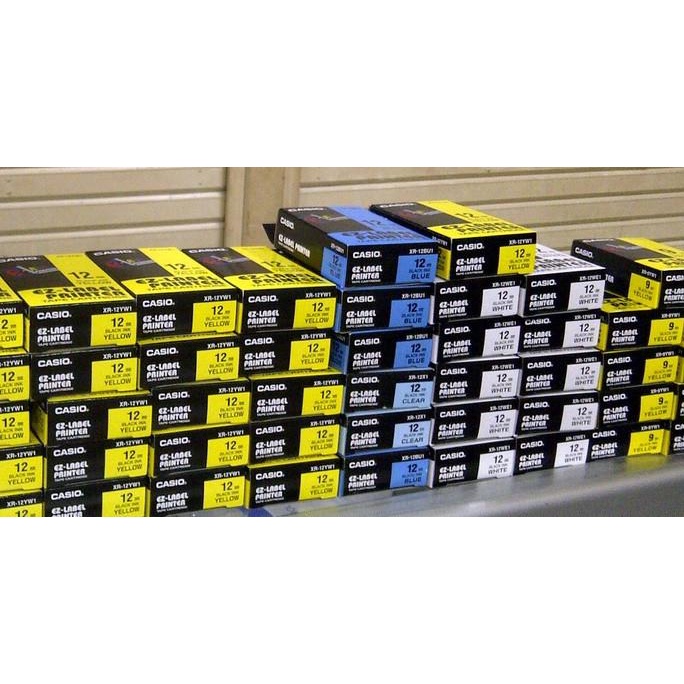 

Pita Label Printer Casio 12Mm Yellow