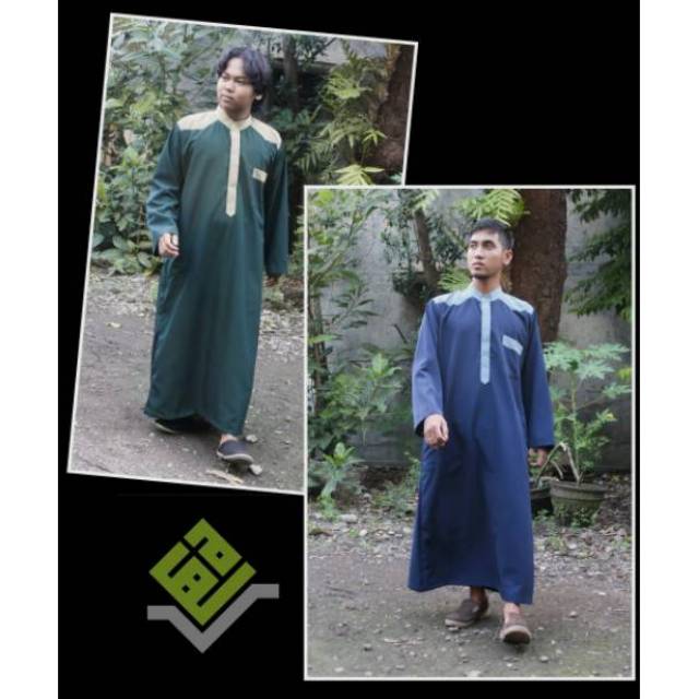 Jubah Saudi Kombinasi