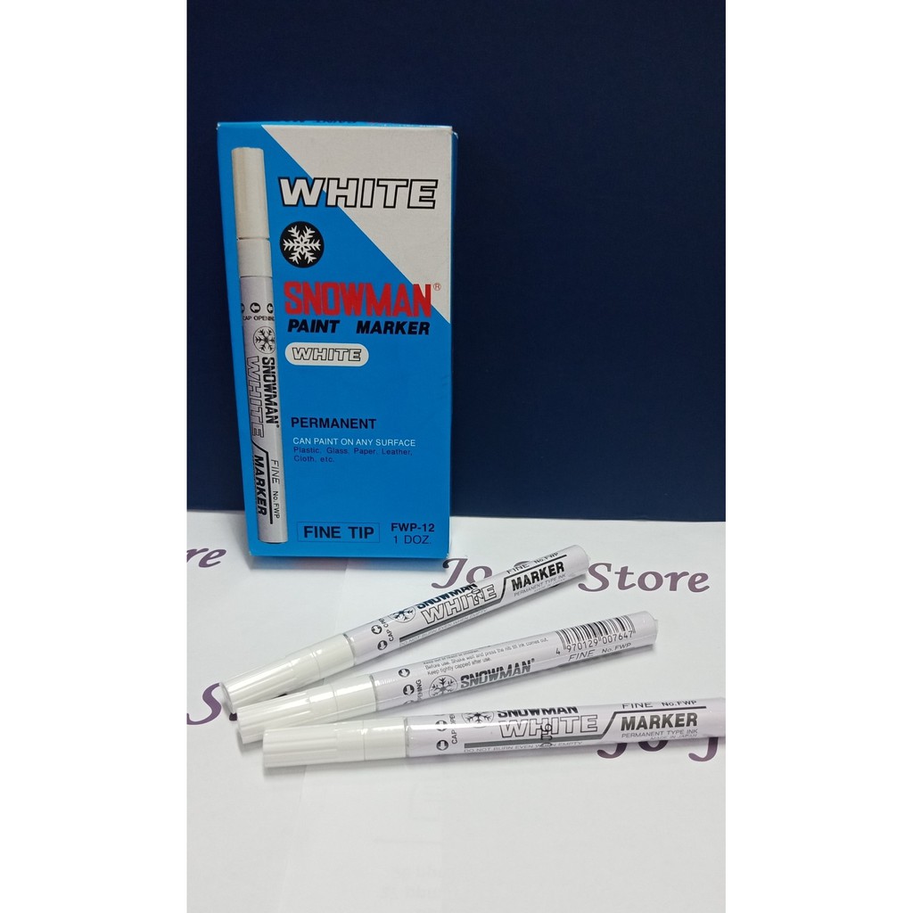

Spidol Snowman Paint Marker White FWP_12