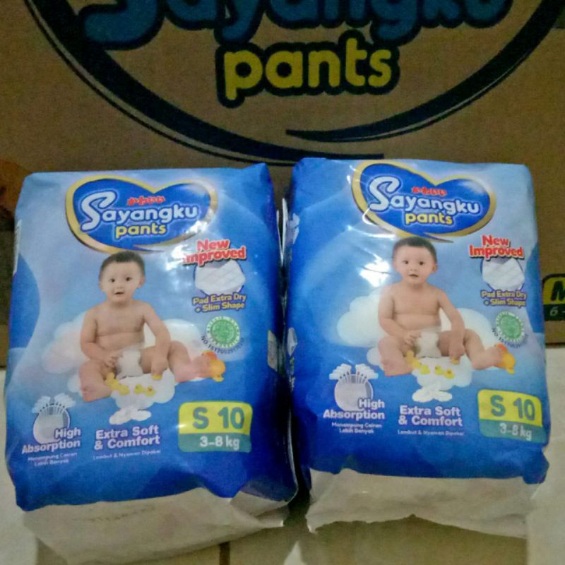 Pampers sayangku Pants size S10