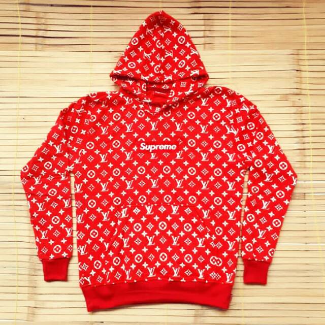 lv x supreme sweatshirt