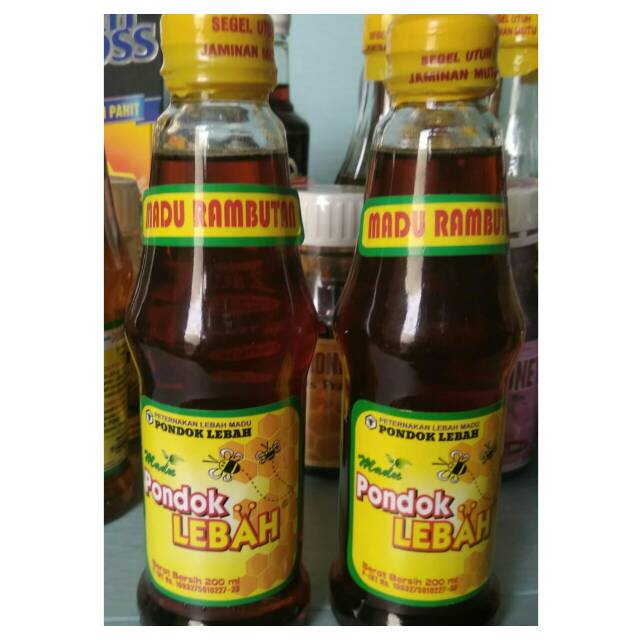 

MADU RAMBUTAN PONDOK LEBAH 200 ML
