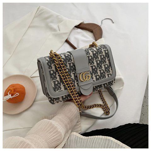 E-EL 5292 SANASINISUKA TAS SELEMPANG TALI RANTAI MOTIF R IMPORT WANITA CEWEK PEREMPUAN JAKARTA BATAM