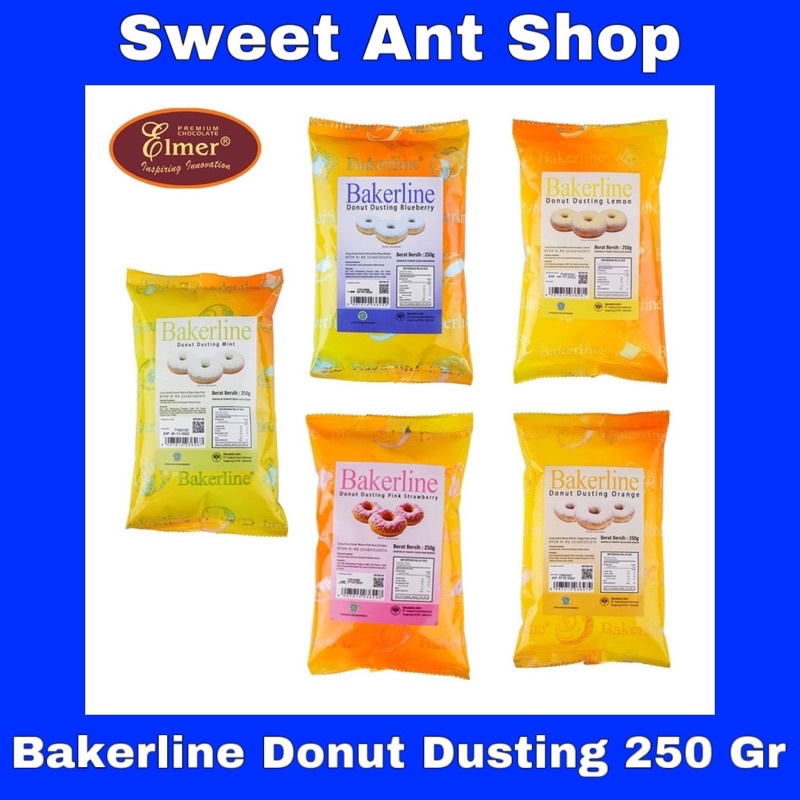 Bakerline Donut Dusting 250 Gr