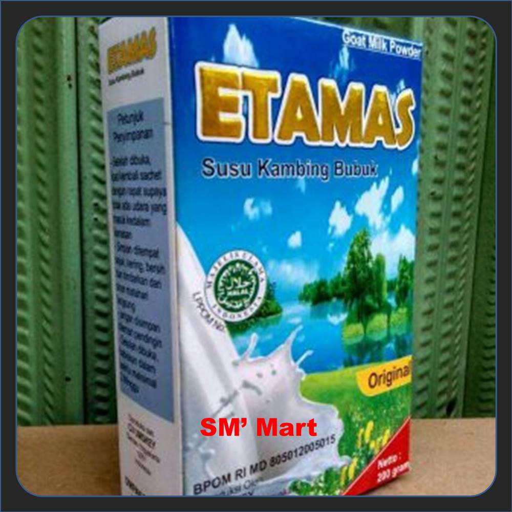 

Susu Kambing Etawa Etamas 200 gr Ettawa Premium Bubuk Asli Original