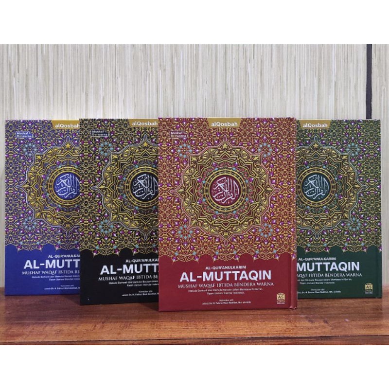 Mushaf Waqaf Ibtida Bendera Warna A5 Al Muttaqin
