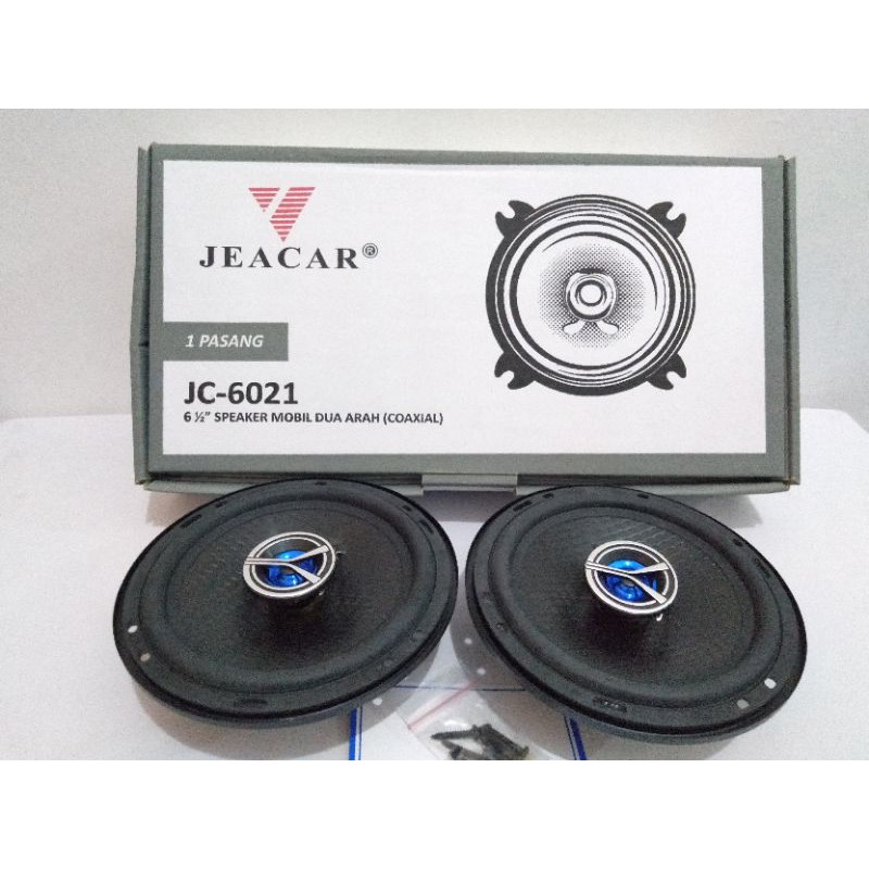 Car Audio Mobil Speaker 6 inch 6&quot; Coaxial Jeacar JC-6021 Speaker Pintu Berualitas Harga Termurah