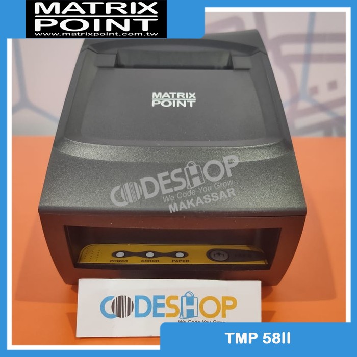 MATRIX POINT TM-P58ii MINI PRINTER THERMAL/KASIR/STRUK/MATRIX POINT TMP58ii/TMP 58ii