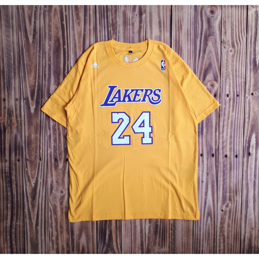 KAOS TSHIRT BAJU PRIA ADIDAS NBA LAKERS PREMIUM QUALITY