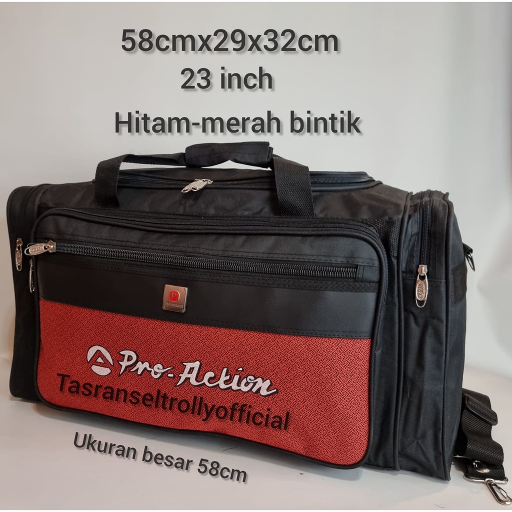 Tas Pakaian Travel Bag Polo Interclub 58cmx29cmx32cm ukuran besar 100%original.