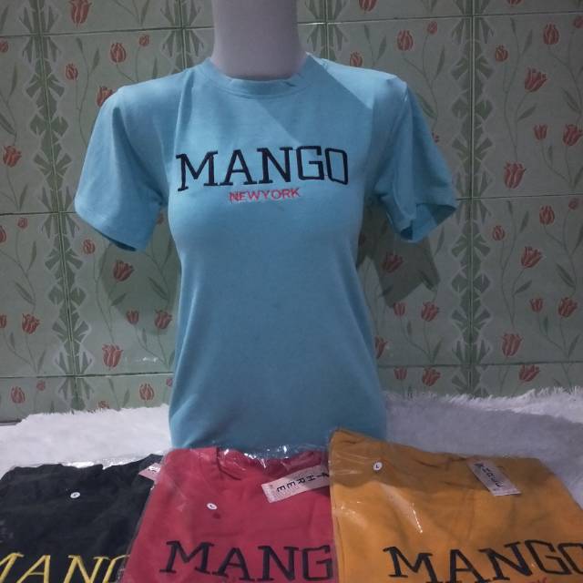 T_shirt wanita import/ kaos mango import